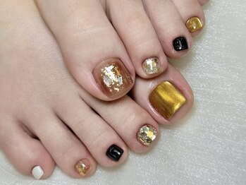 センスネイル 池袋店(Sense Nail)/秋冬ネイル　エレガントデザイン