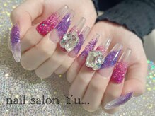 ネイルサロン ユー(Yu...)/キラキラクリアnail
