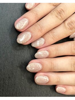 イーズネイル 堺(e's Nail)/ラメ オフィスネイル