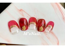 エムズサロン(M's Salon.)/定額ネイル/9500