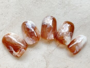 コーラルワン(CORAL ONE)/カフェオレネイル