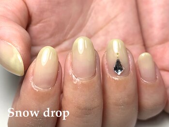 スノー ドロップ(Snow drop)/グラデーション