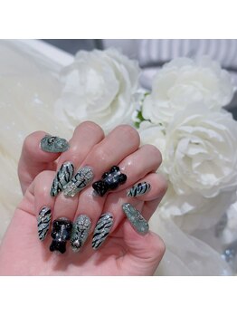 クイーンズビューティーサロン 新宿本店(Queen's beauty salon)/チップアートやり放題&つけ放題