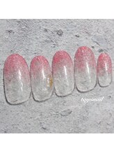 たゆ ネイル(たゆnail)/ラメグラデーションネイル