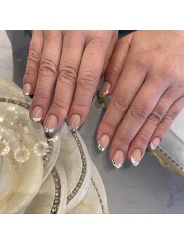 リアンジェ(Lianje)/ガラスフレンチネイル