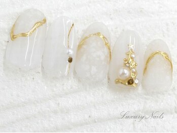 ラグジュアリー ネイルズ(Luxury Nails)/Xmas*ミラーツリーNail