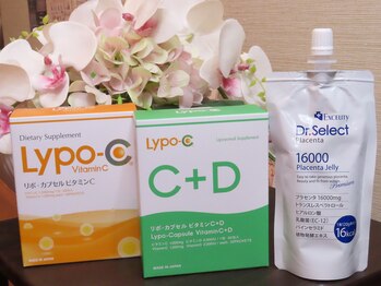 銀座リラコラ 銀座本店/美容に良いドリンク類も豊富です