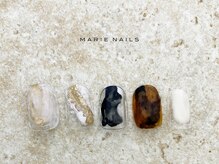 マリーネイルズ 表参道店(MARIE NAILS)/定額￥7,700 ニュアンス 1009c