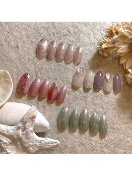 イビザ(ibiza)の写真/3月～受付開始【Jrネイリスト定額4400円・5500円】大人上品・オフィスOKな最旬デザインがお得に★