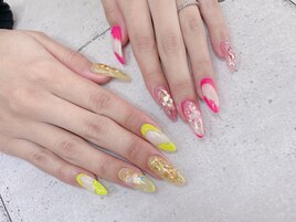 ロングネオンネイル