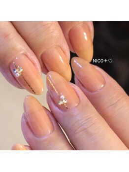 ネイルサロンアンドスクール ニコ(NICO)/大人なシンプル♪
