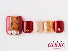 ネイルサロンアビー 北千住店(abbie)/べっ甲フット　￥13332
