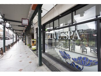オリーブスパ 京都祇園店(OLIVE SPA)/こちらの看板が目印☆