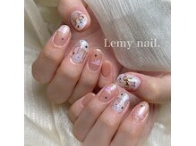 公式LINE＠379eoijn / instagram@lemynail.misa