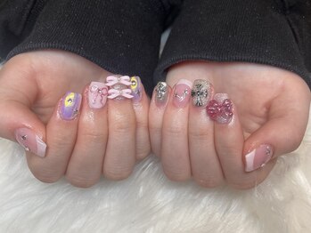 モカ 心斎橋(moca by Lee)/【Nanako】キラキラネイル