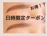 ＜本日１名限定＞骨格診断＋美眉アイブロウスタイリング（メイクなし）4900円