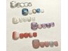 人気☆【今月のフットキャンペーンネイル】色変更可♪¥7700or¥8800　《荒江》