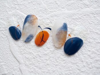 カトルナフ(quatre fois neuf)/大人の夏祭りネイル