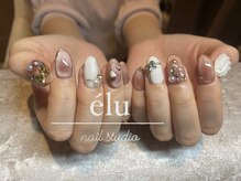 エル(elu)/パラジェル　クリスマスネイル