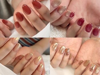プティメゾン(Petit maison)の写真/当日予約◎Jrネイリスト限定【オフ込!!うる艶ワンカラ―/グラデーション¥4000】爪に優しいフィルイン対応♪