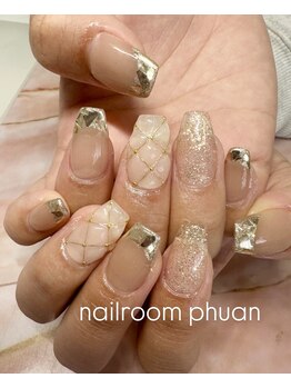 プアン(phuan)/ジェルネイル持ち込みデザイン