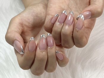 ベル(Belle)の写真/【指先から可愛くオシャレに】人気のマグネット/ガラスフレンチ/ラメグラ/ワンカラーも◎フィルイン対応★