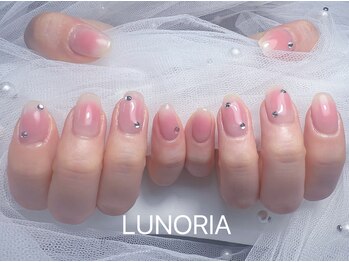 ルノリア(LUNORIA)/チークネイル ストーン10粒