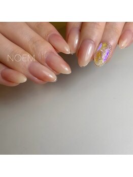 ノエム ネイルサロン(NOEM)/桃ネイル