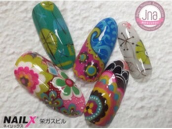 ネイリックス 栄ガスビル(NAILX)/ALL手描きネイル！！
