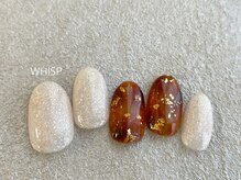 ウィスプ(WHISP)/べっ甲ネイル/パラジェル込み