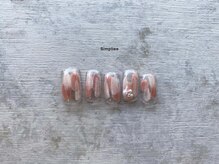 シンプリー ネイルアンドアイラッシュ 祖師谷大蔵店(Simpliee Nail&Eyelash)/塗りかけネイル