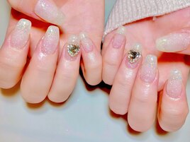 ハートワンホンネイル