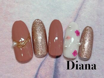 ディアナ ひたちなか高場店(DIANA)/定額ネイル 7700円 A-152