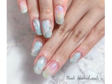 ノアブルーバードネイルズ(Noah' bluebird .nails)/水色ニュアンス