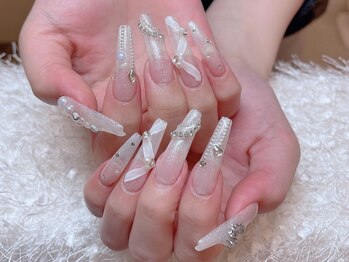 レアネイル 新宿(le'a nail)/キラキラデザインネイル