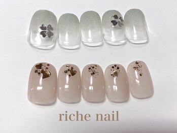 リッシュネイル 新百合ヶ丘店(riche nail)/シンプルアートコース