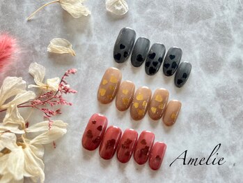 アメリ(Amelie)/ハート/ハートホロ/ワンカラー