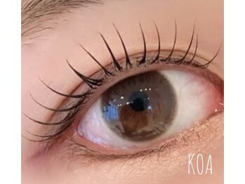 コア バイグーフィー(KOA by GOOFY)の写真/目の形やまつげの状態を見極め、お客様に似合うデザインをご提案◎まつパ・まつエクどちらもご用意♪