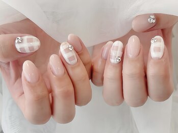 サロン ド リリー(salon de Lily)/《パラジェル》チェックネイル