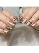 ハピネス(Happiness)/秋♪チェックネイル