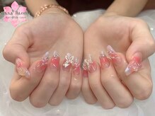 ハナブルームネイル 渋谷道玄坂(Hana Bloom Nail)/持ち込み/長さだし/長さ出し