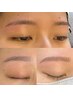 【アイブロウ】アイブロウwax+間引き(メイク仕上げ付き)