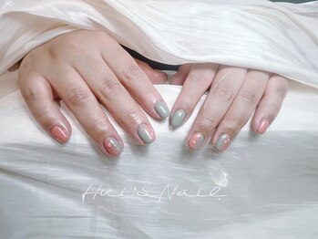 ヒュイズ ネイル(Hui‘s Nail)/持ち込みデザインシンプル