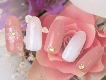 ココロバ ネイルアンドビューティーサロン(COCOLOBA)/ピンクネイル♪♪