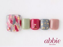 ネイルサロンアビー 北千住店(abbie)/塗りかけネイル　￥13442