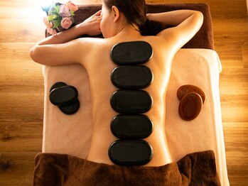 温石リラックス空間/黒石全身アロマリンパ+ヘッド