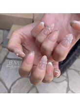 ビューティームーン(beauty moon)/ぷっくりお花×マグフレンチ＊