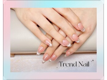 トレンドネイルスタジオ(Trend Nail Studio)/弊店の看板デザイン