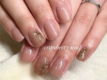クランベリーネイル 代官山 恵比寿(cranberry nail)/ブライダルネイル