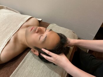 ショコランフォーメン(CHOCOLAN for Men)の写真/【目の疲れ、眼精疲労に】眼筋マッサージ＋ヘッドマッサージ30分￥2900